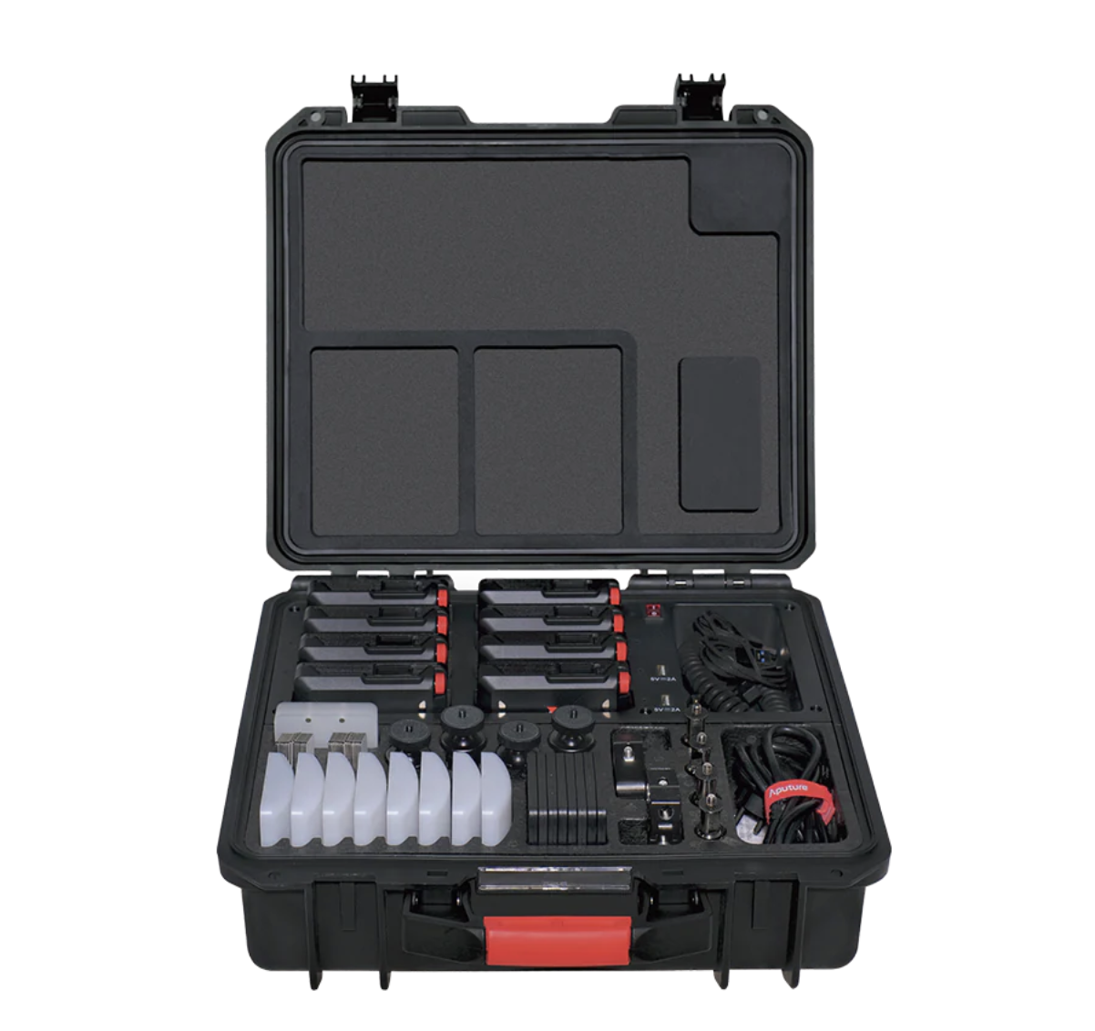 AputureMC PRO 8Light Kit磁着設計撮影ライト充電ケース付き MC Pro 8-Light Kit | Aputure